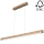 Candelabro suspenso LED com regulação SMAL LED/28,5W/230V carvalho - certificado por FSC