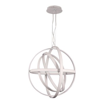 Candelabro suspenso LED COPERNICUS 1xLED/260W/230V branco