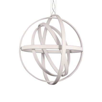 Candelabro suspenso LED COPERNICUS 1xLED/260W/230V branco