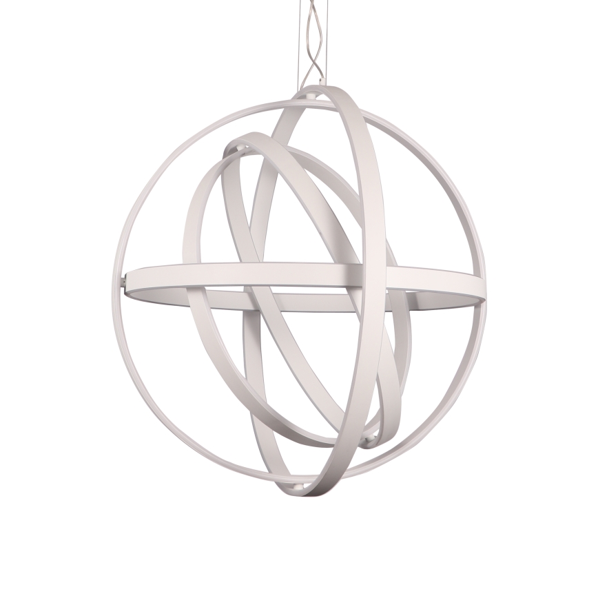 Candelabro suspenso LED COPERNICUS 1xLED/260W/230V branco