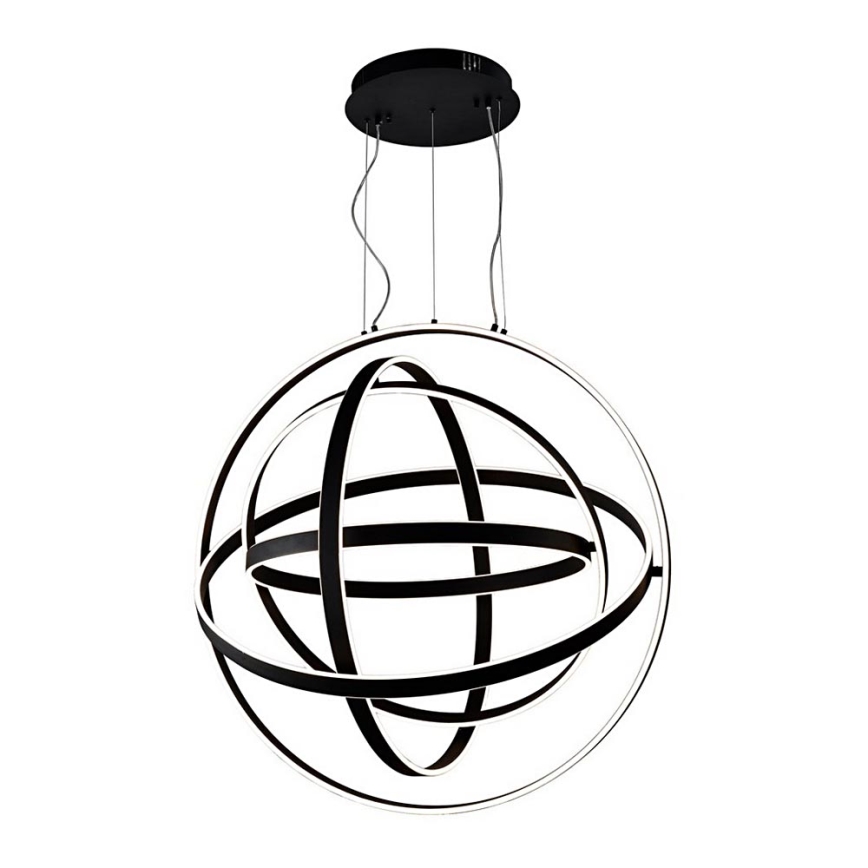 Candelabro suspenso LED COPERNICUS 1xLED/260W/230V preto