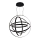Candelabro suspenso LED COPERNICUS 1xLED/260W/230V preto