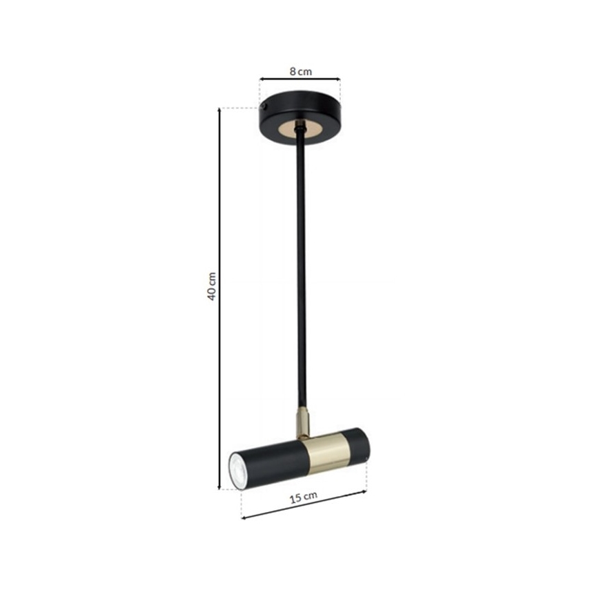Candelabro suspenso LED DALLAS 1xGU10/3W/230V