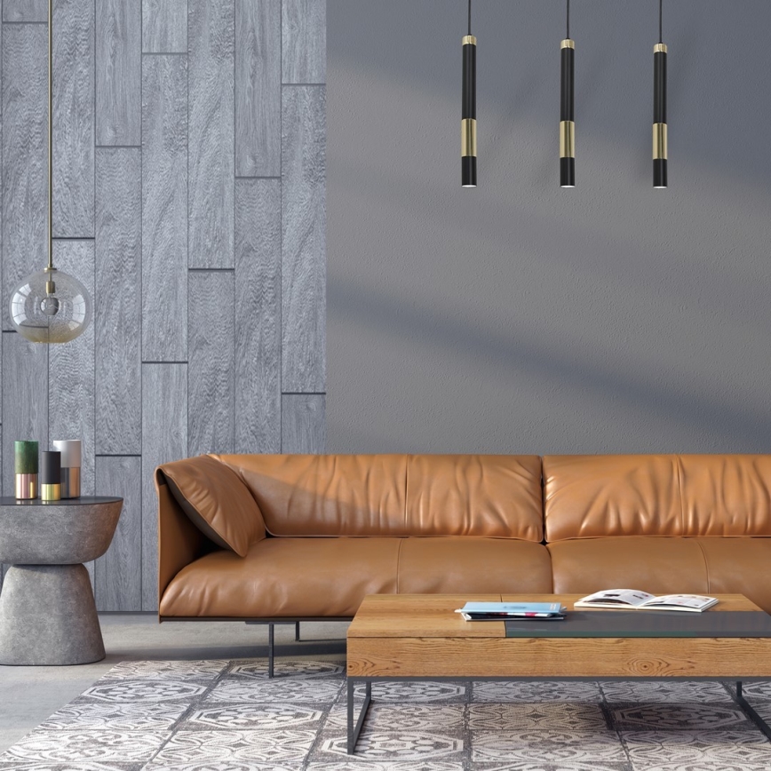 Candelabro suspenso LED DALLAS 3xGU10/3W/230V