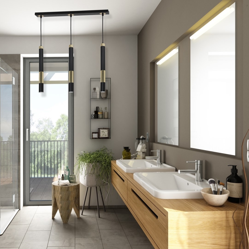 Candelabro suspenso LED DALLAS 3xGU10/3W/230V