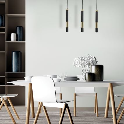 Candelabro suspenso LED DALLAS 3xGU10/3W/230V