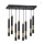 Candelabro suspenso LED DALLAS 8xGU10/3W/230V