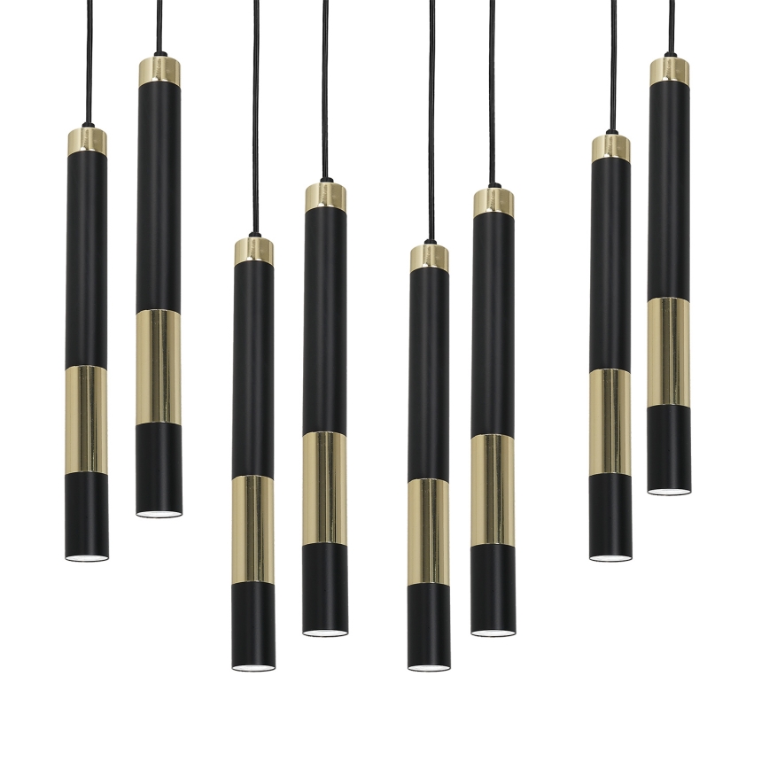 Candelabro suspenso LED DALLAS 8xGU10/3W/230V