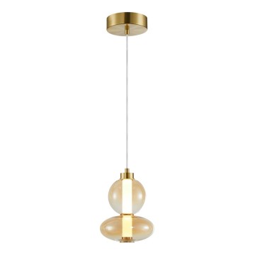 Candelabro suspenso LED DAPHNE LED/12W/230V dourada