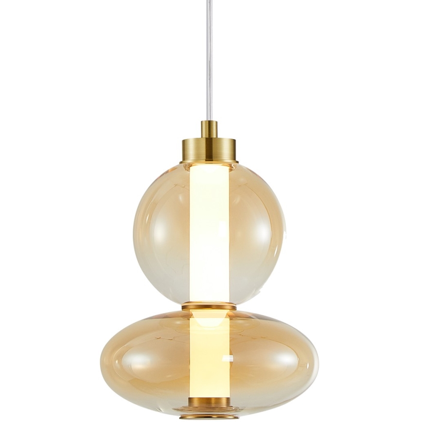 Candelabro suspenso LED DAPHNE LED/12W/230V dourada