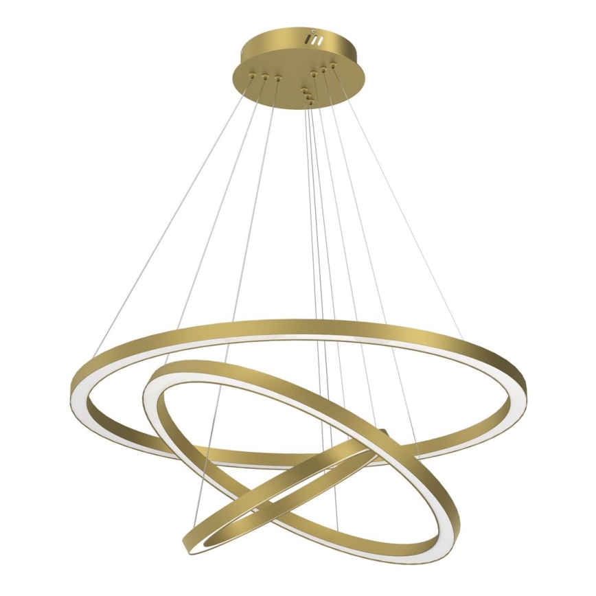 Candelabro suspenso LED GALAXIA LED/85W/230V dourada