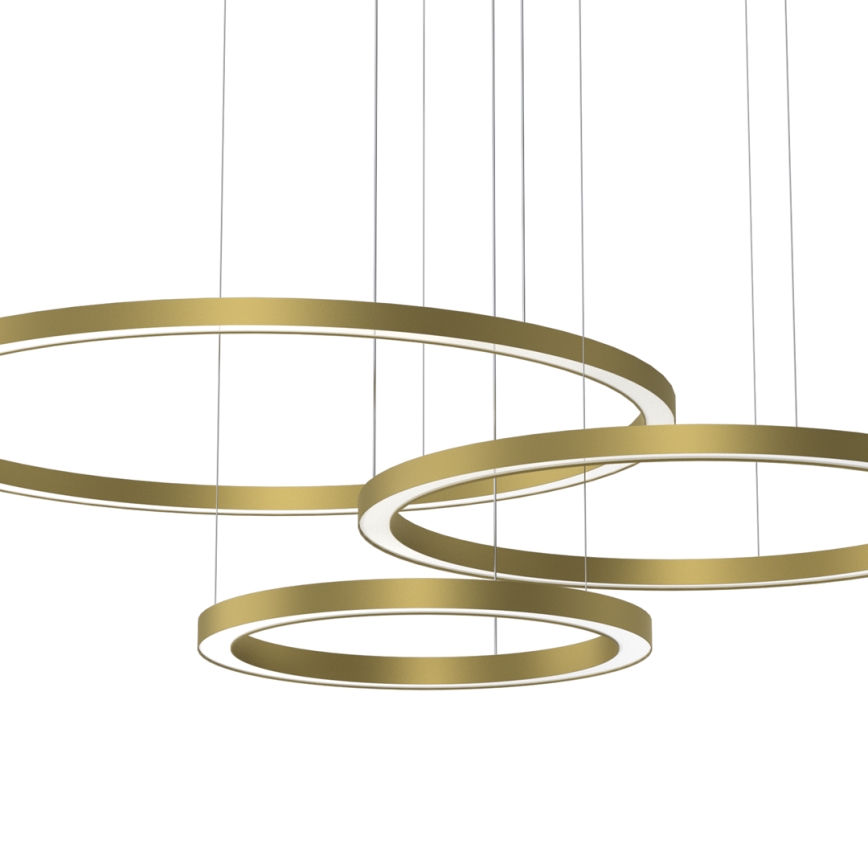 Candelabro suspenso LED GALAXIA LED/85W/230V dourada