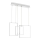 Candelabro suspenso LED KEOS LED/36W/230V