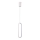 Candelabro suspenso LED LED/13W/230V 3000K branco