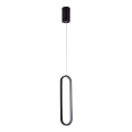 Candelabro suspenso LED LED/13W/230V 3000K preto