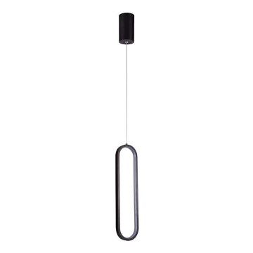Candelabro suspenso LED LED/13W/230V 3000K preto