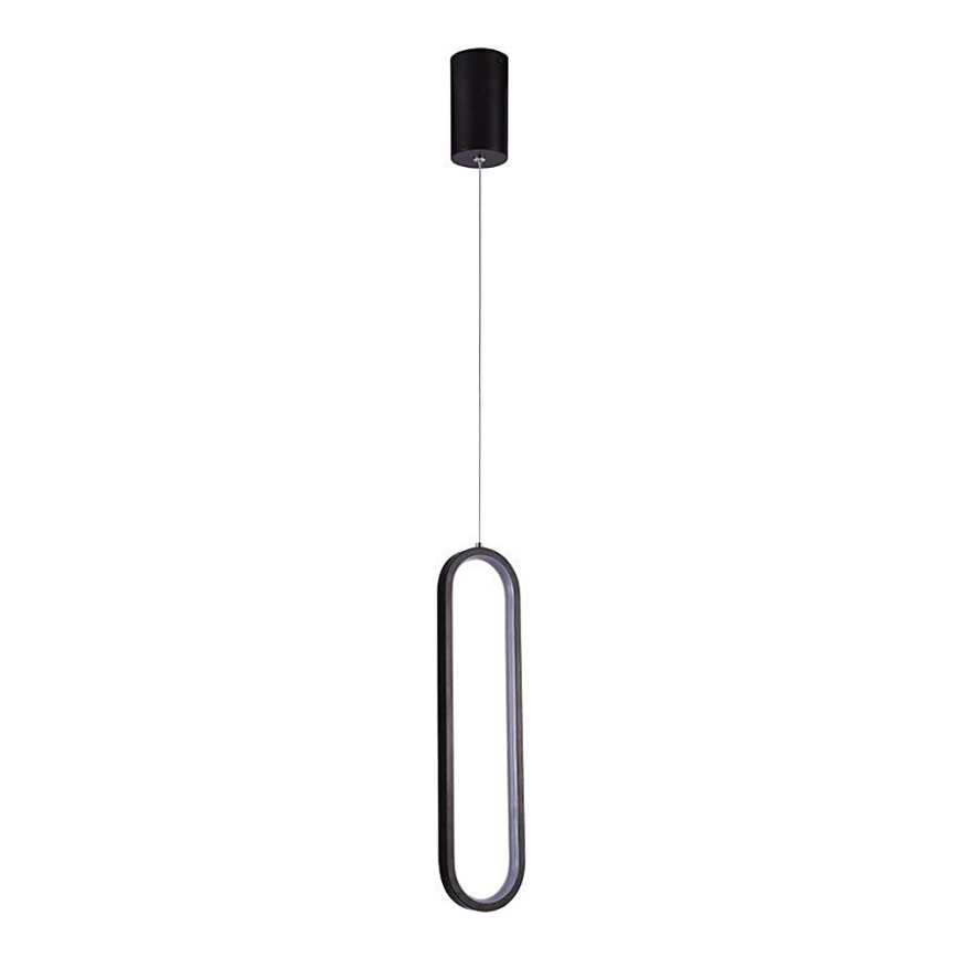 Candelabro suspenso LED LED/13W/230V 3000K preto