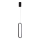 Candelabro suspenso LED LED/13W/230V 3000K preto
