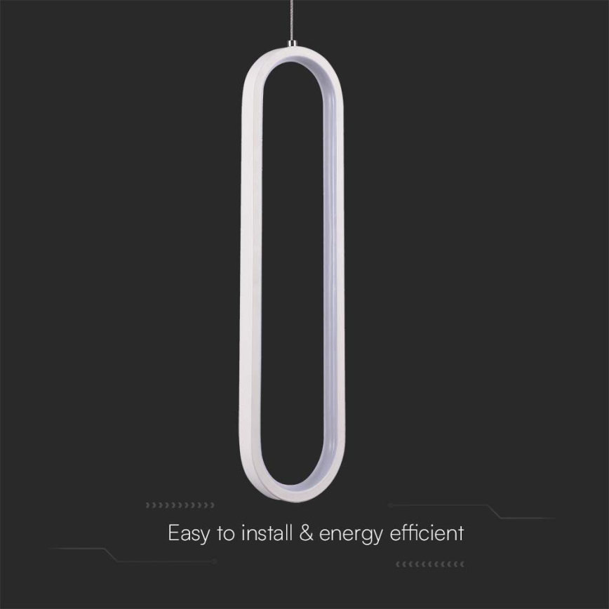 Candelabro suspenso LED LED/13W/230V 4000K branco