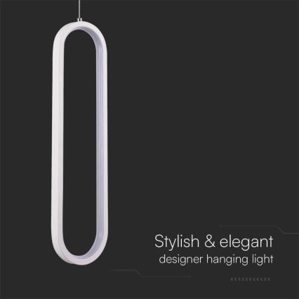 Candelabro suspenso LED LED/13W/230V 4000K branco