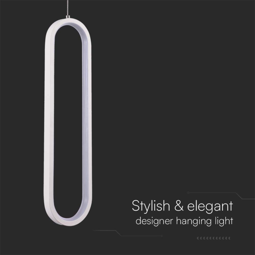 Candelabro suspenso LED LED/13W/230V 4000K branco