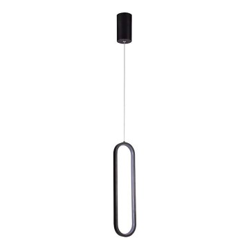 Candelabro suspenso LED LED/13W/230V 4000K preto