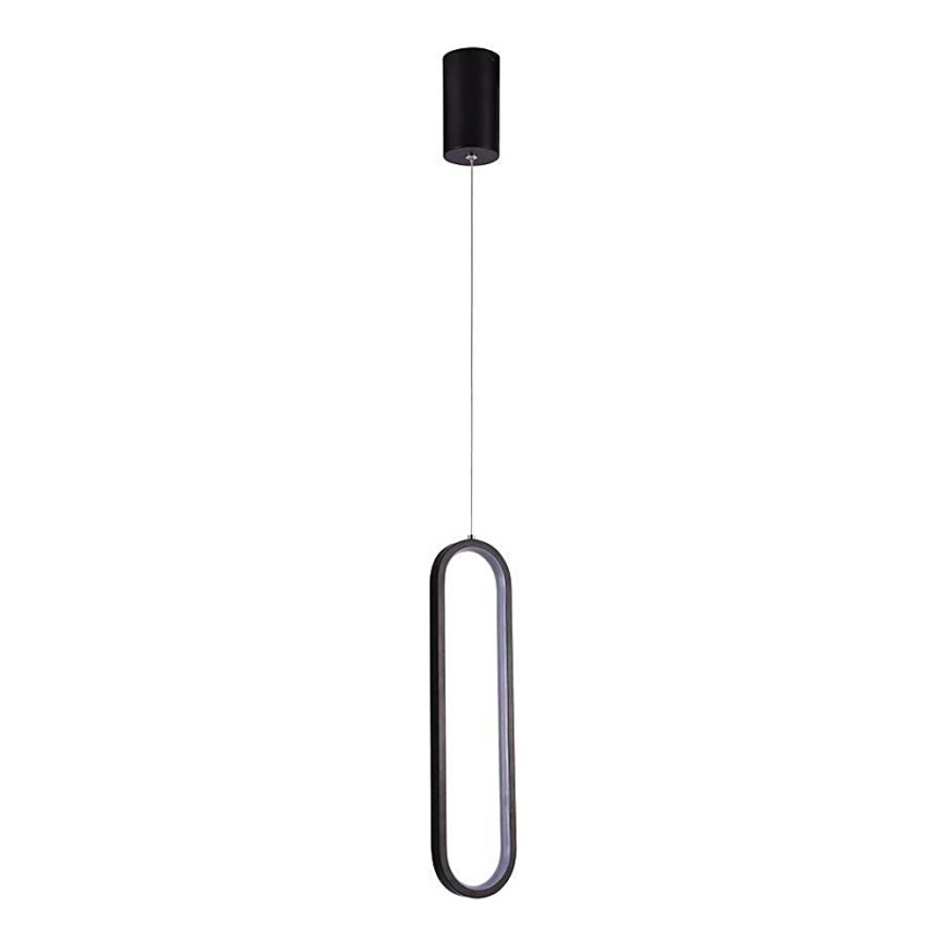Candelabro suspenso LED LED/13W/230V 4000K preto