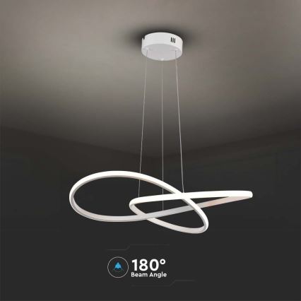 Candelabro suspenso LED LED/20W/230V 3000K branco