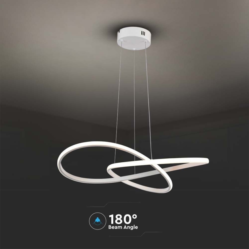 Candelabro suspenso LED LED/20W/230V 3000K branco