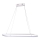 Candelabro suspenso LED LED/24W/230V 3000K branco
