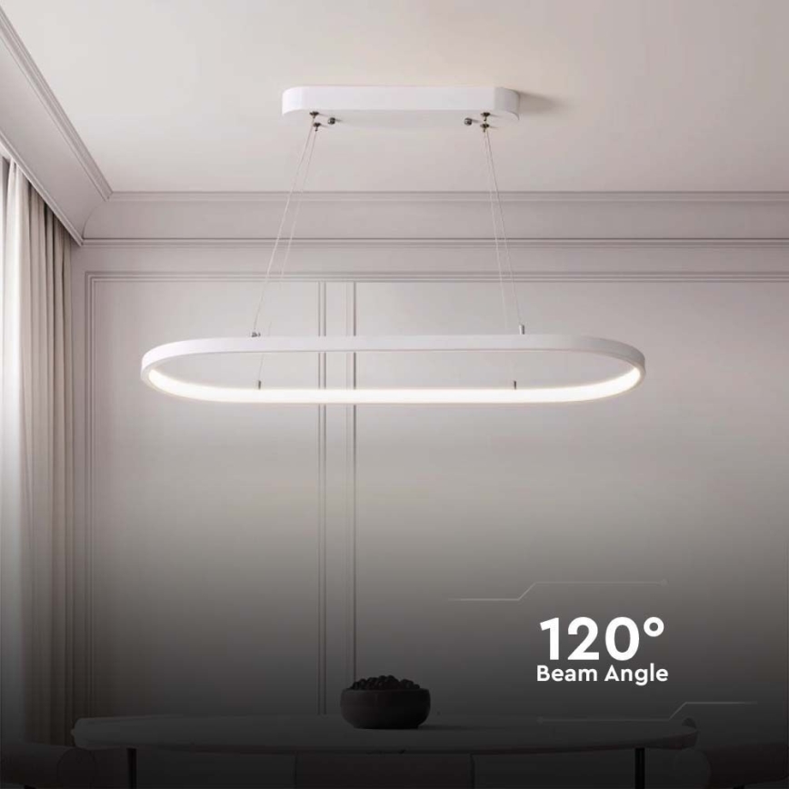 Candelabro suspenso LED LED/24W/230V 3000K branco