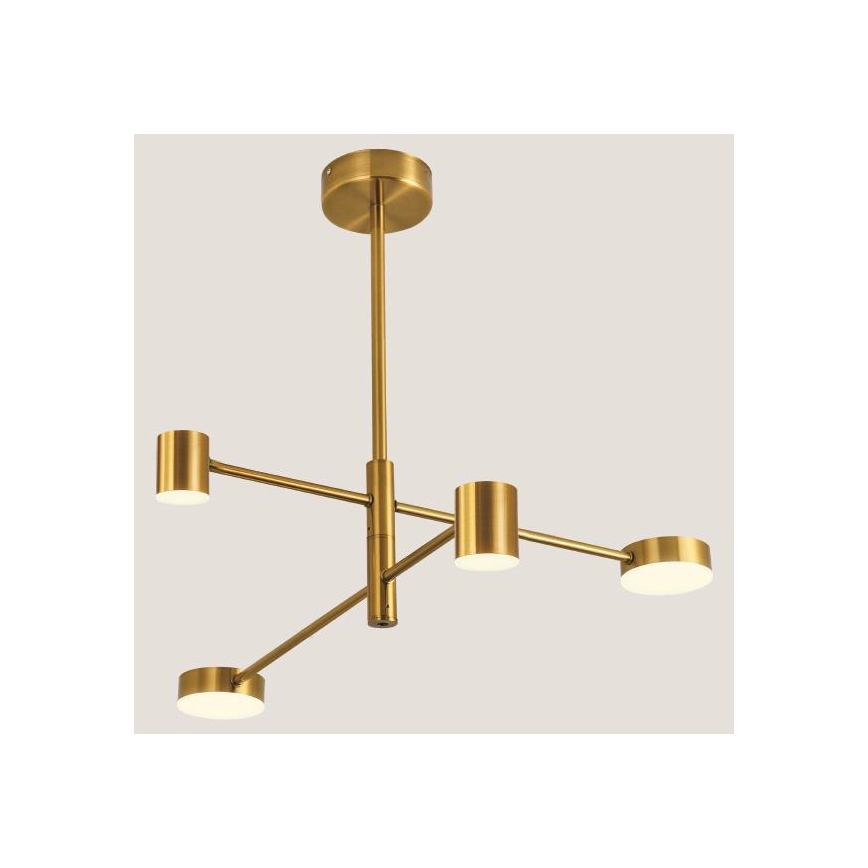 Candelabro suspenso LED LED/24W/230V 3000K dourada