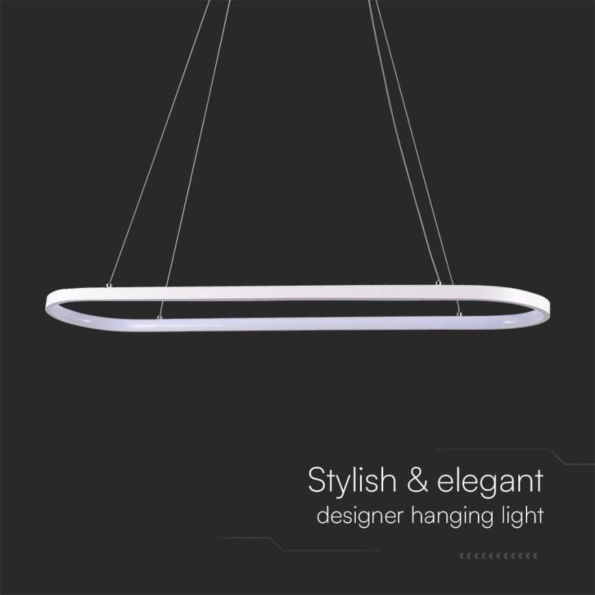 Candelabro suspenso LED LED/24W/230V 4000K branco