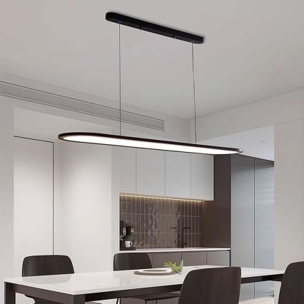 Candelabro suspenso LED LED/24W/230V 4000K preto