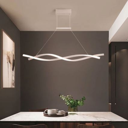 Candelabro suspenso LED LED/30W/230V 4000K branco