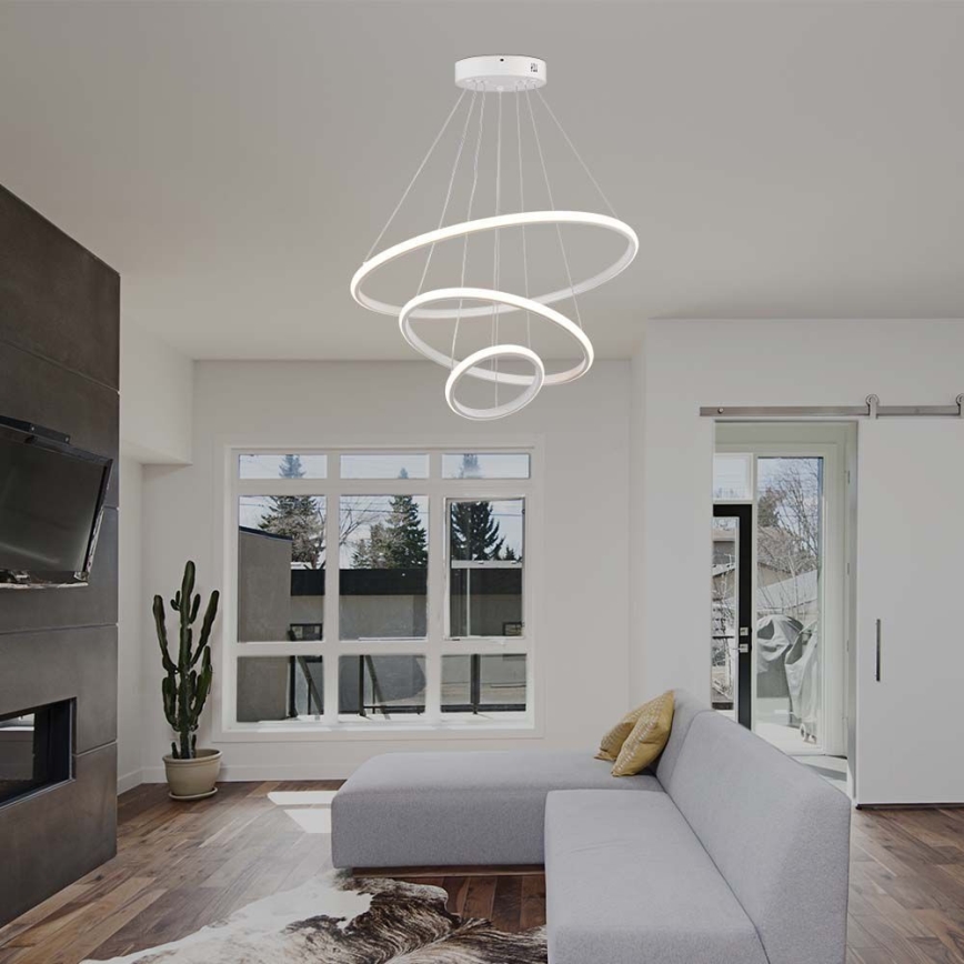Candelabro suspenso LED LED/32W/230V 3000K branco