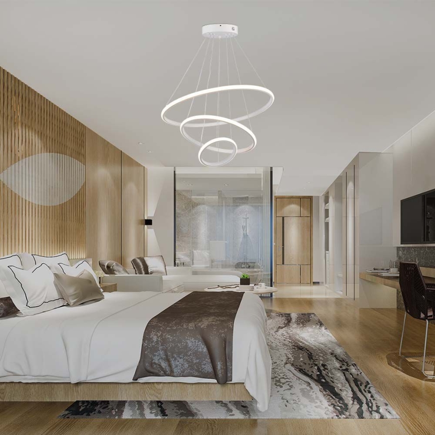 Candelabro suspenso LED LED/32W/230V 3000K branco