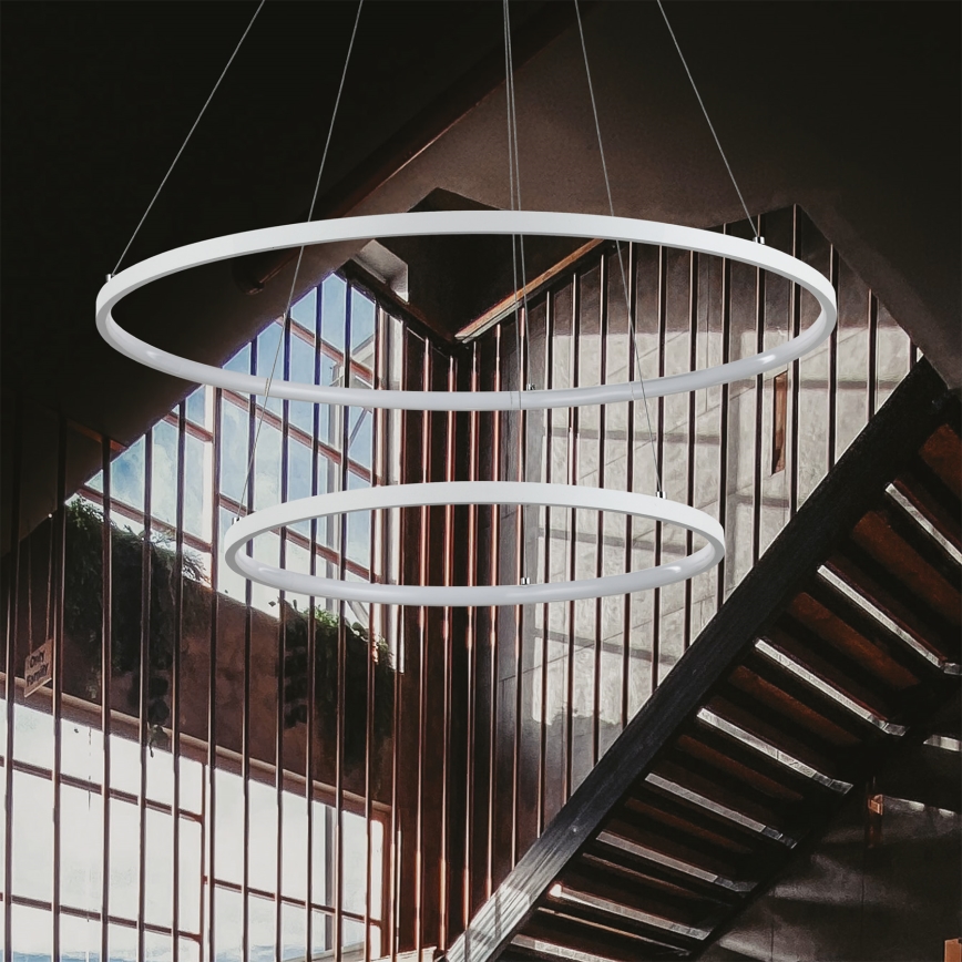 Candelabro suspenso LED LED/37W/230V 3000K branco