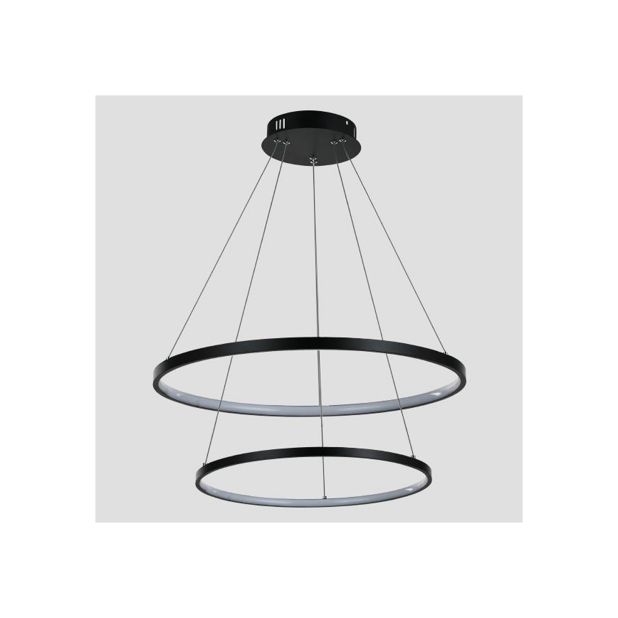 Candelabro suspenso LED LED/37W/230V 3000K preto