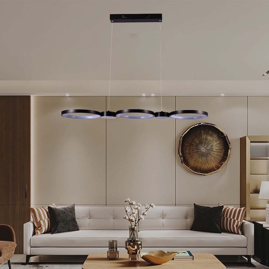 Candelabro suspenso LED LED/38W/230V 4000K preto