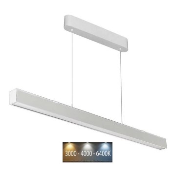 Candelabro suspenso LED LED/40W/230V 3000/4000/6400K branco
