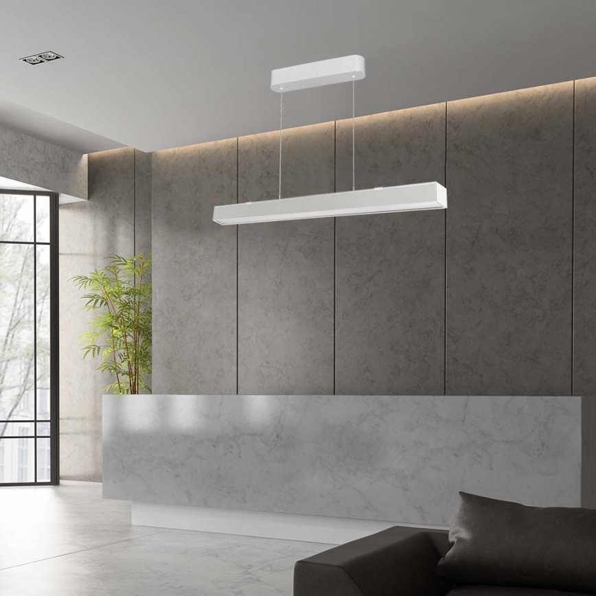 Candelabro suspenso LED LED/40W/230V 3000/4000/6400K branco