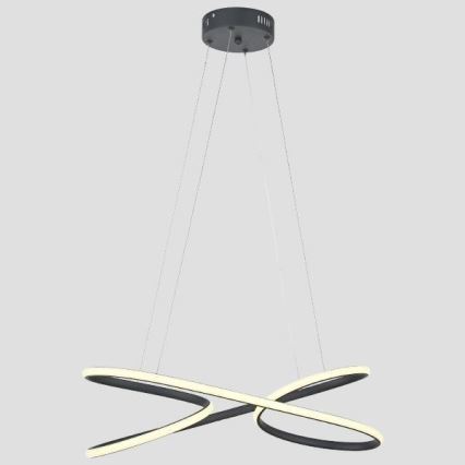 Candelabro suspenso LED LED/40W/230V 4000K preto