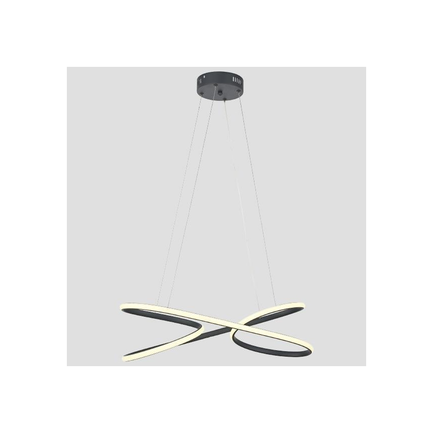 Candelabro suspenso LED LED/40W/230V 4000K preto