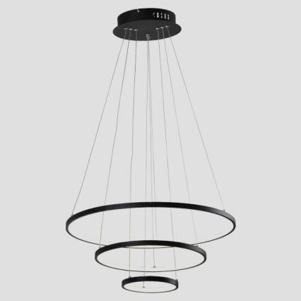 Candelabro suspenso LED LED/42W/230V 3000K preto