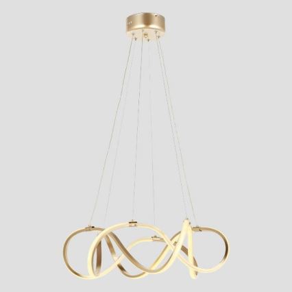 Candelabro suspenso LED LED/54W/230V 3000/4000/6000K dourada