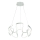Candelabro suspenso LED LED/60W/230V 3000K branco