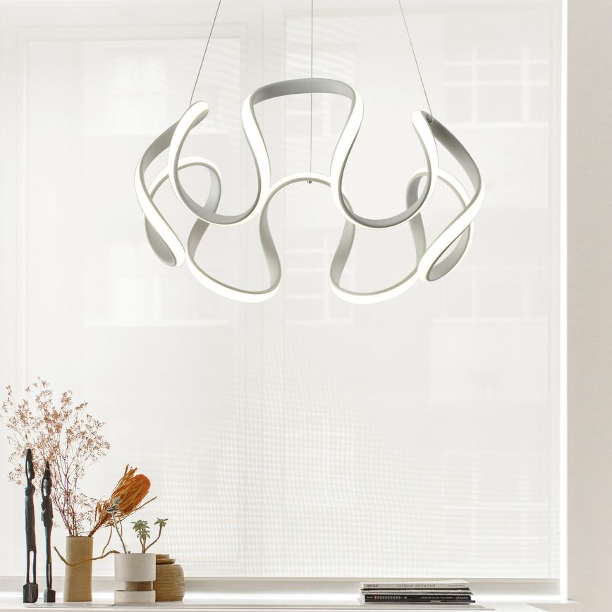 Candelabro suspenso LED LED/60W/230V 3000K branco