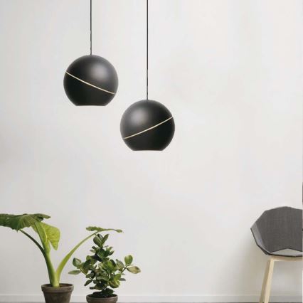 Candelabro suspenso LED LED/8,5W/230V 3000K preto