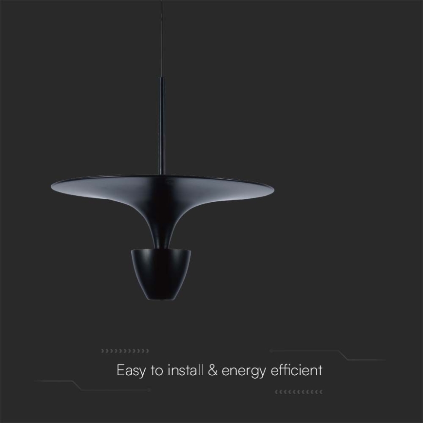 Candelabro suspenso LED LED/9W/230V 3000K preto